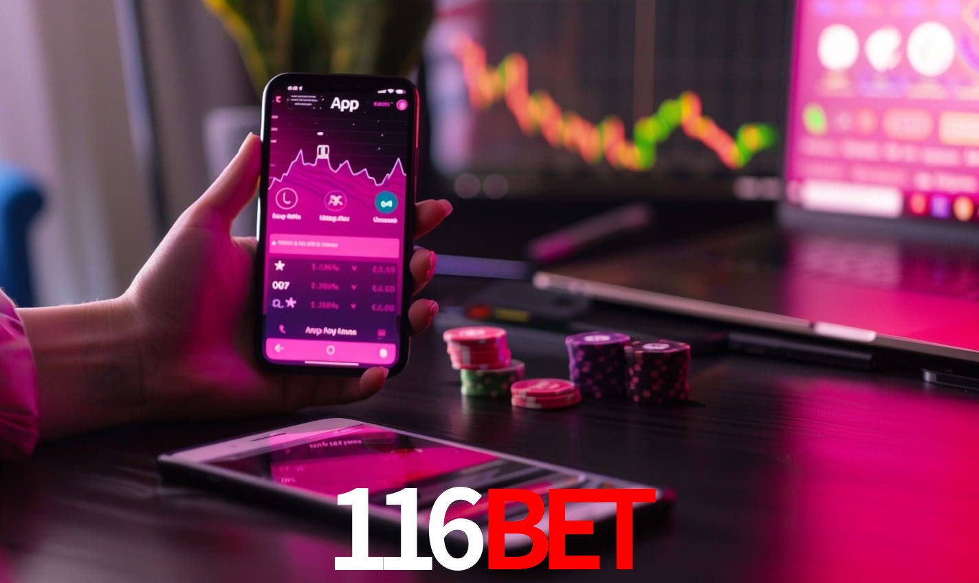 Recursos Exclusivos do App 116BET - Modo Offline, Login Biométrico